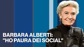 Barbara Alberti quotHo paura dei socialquot  Timeline 09062024 [upl. by Peter]