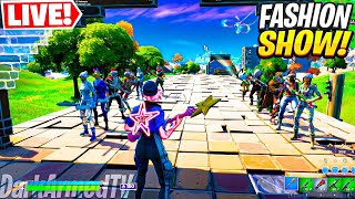 🔴 FORTNITE FASHION SHOW LIVEFORTNITE SKIN COMPETITION FORTNITE LIVE [upl. by Ardeed]