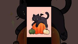 Drawing Spooky on Procreate 🎃🌱✨artshorts procreate digitalart [upl. by Wendel551]