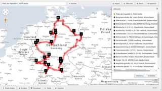 RouteXL v4 demo  Deutschland [upl. by Kathie222]