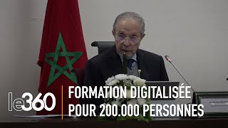 Recensement de la population Ahmed Lahlimi présente la plateforme de formation en ligne [upl. by Nonnag]