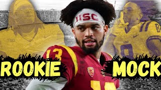 2024 DYNASTY Rookie Mock Draft SUPERFLEX  2024 Dynasty Fantasy Football [upl. by Sirronal237]