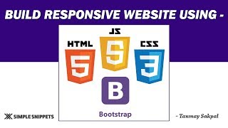 Introduction to Website Development Course using HTML5 CSS JS amp BootStrap  Tutorial  1 [upl. by Temhem]