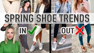 SPRING 2024 SHOE TRENDS Whats IN and Whats OUT [upl. by Eberta]