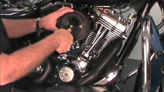 SampS Cycle Installation  Stealth Air Cleaner [upl. by Levins]