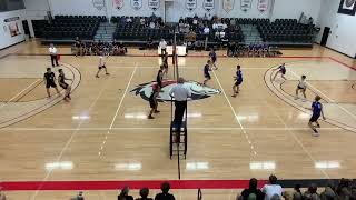 CCAC Boys Volleyball Championship Linville vs New Covenant [upl. by Eluk504]