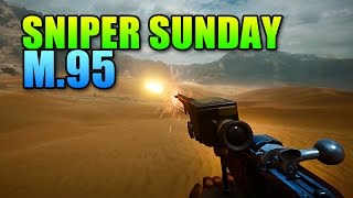 Sniper Sunday Gewehr M95  The BF4 Rifle  Battlefield 1 Scout Guide [upl. by Henghold167]