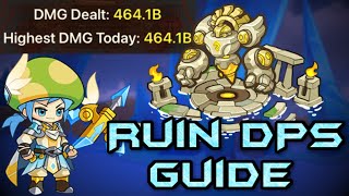 Ruin DPS Ranking Guide  Age of Exploration  Legend of Mushroom [upl. by Eadrahs]