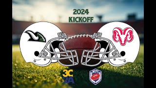 Football Diablo Valley College Vikings vs Fresno City College Rams  2024 Season [upl. by Ciryl377]