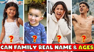 Can Family Real Names and Ages 2024 [upl. by Ahtoelc]