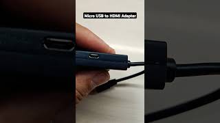 Micro USB to HDMI Adapter [upl. by Pacheco]