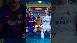 The Night Ronaldo Messi and Scooby Faced a Ghost  You Won’t Believe Who It Was shorts ronaldo [upl. by Ursula]