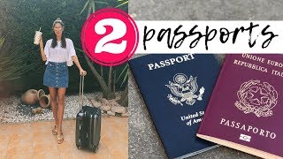 HOW TO TRAVEL WITH 2 PASSPORTS  Tips From a Dual Citizen [upl. by Erle]