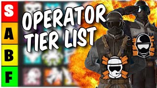 NEW Operator Tier List for Operation New Blood Y9S2 With STRIKER and SENTRY  Rainbow Six Siege [upl. by Arv]