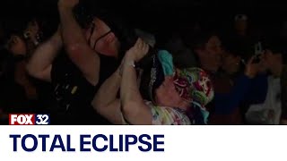 Total Solar Eclipse 2024 Indianapolis goes dark [upl. by Lumbye]