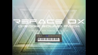 ReFCE  reface DX DEdge Bass Pack 1 [upl. by Rafaelle]