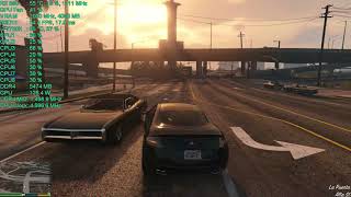 GTA V ASUS Strix RX 580 8 GB OC 1080p Ultra i7 7700k [upl. by Elokyn]