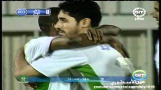 هدف مالك معاذ الثاني على الهلال  كأس ولي العهد 2007  HD [upl. by Rawley]