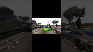 Speeding through a car meet in gta [upl. by Mccowyn]