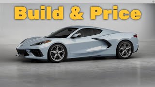 2022 Corvette Build and Price [upl. by Acebber632]