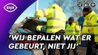 Internationale grenscontrole BETRAPT illegaal SPOOKVOERTUIG  De Wereld van de Marechaussee  KIJK [upl. by Hadik]