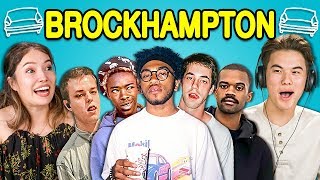 TEENS REACT TO BROCKHAMPTON ft Laurie Hernandez [upl. by Windsor392]