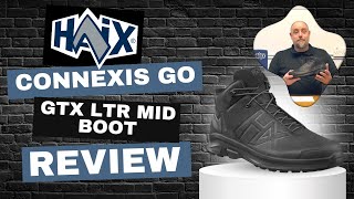 Tactical Boots Review HAIX Connexis Go GTX by Aran  PatrolStore [upl. by Ynnol]