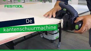 NIEUW De Festool kantenschuurmachine ESETSC 125  Festool NL [upl. by Hinch]