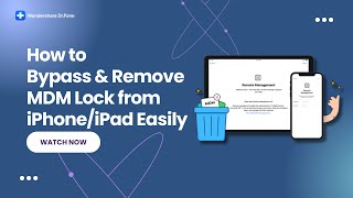 How To Bypass amp Remove MDM Lock from iPhoneiPad Easily [upl. by Dolli295]