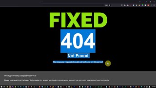 How to Fix 404 Not Found Error in WordPress 2024 [upl. by Ellenwad]