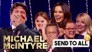 Funniest Celebrity Send To All Replies  Michael McIntyre [upl. by Casia]