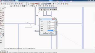 2014 DIBAC FOR SKETCHUP TUTORIAL 003 DOORS [upl. by Margarita448]