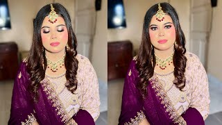 EYE MAKEUP FOR SMALL HOODED EYES  HD SIDERS MAKEUP TUTORIAL  BRIDES BY SUBIYA [upl. by Gerita]