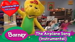 Barney The Airplane Song Instrumental [upl. by Cole]