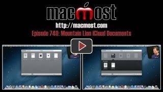 Mountain Lion iCloud Documents MacMost Now 740 [upl. by Marucci]