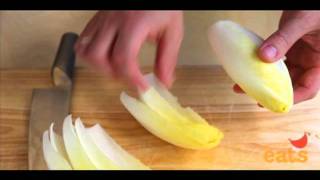 Knife Skills How To Prepare An Endive [upl. by Millham285]