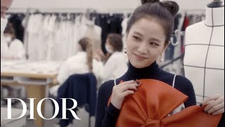 Exploring Dior with JISOO [upl. by Aserret]