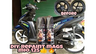 Mio i 125 DIY repaint mags [upl. by Ahseral]