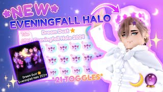 DREAM DUST EVENINGFALL HALO 2024 All Toggles and Showcase [upl. by Weisbart]