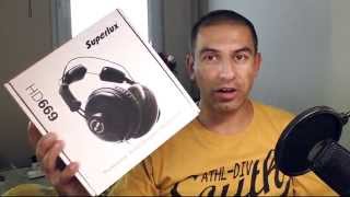 Unboxing i recenzja słuchawek Superlux HD 669 [upl. by Brandea]