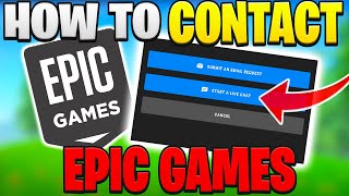 Contact Epic GamesFortnite Support in 2024 [upl. by Fricke835]