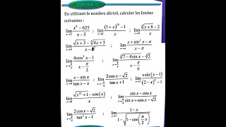 dérivation et étude des fonctions 2 bac SM Ex 21 et 22 page 149 Almoufid [upl. by Nimajnab]