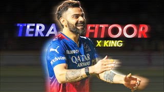 Tera Fitoor X Virat Kohli💗💟 • Beat Sync• Cricket•viral viratkohli theeditors vita music rcb• [upl. by Nylavad]