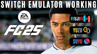 EA Sports FC 25 Working in Switch Emulators  Suyu vs Ryujinx vs Yuzu [upl. by Adlemy296]