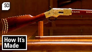 How Lever Action Rifles Are Made  How It’s Made  Science Channel [upl. by Nonaihr]