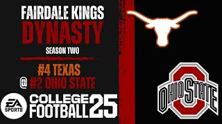 FAIRDALE KINGS 4 Texas  2 Ohio State LIVE STREAM [upl. by Nahor218]