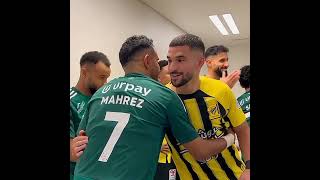 لقاء محرز وعوار🇩🇿💚 mahrez aouar محرز عوار المنتخبالجزائري المنتخبالوطنيالجزائري رياضمحرز [upl. by Alyose108]