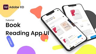 Book Reading App UIUX Using Adobe XD [upl. by Hiram61]