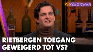 Rob Goossens hoorde wild gerucht Jeroen Rietbergen werd toegang geweigerd in Amerika  VI VANDAAG [upl. by Nilorac]