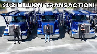 Picking Up 12 Million Worth Of New Trucks [upl. by Eneloc]